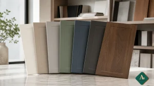 کاتالوگ رنگ پلی اورتان کابینت با نمونه‌های ترند آسکو چوب